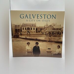 Galveston: A City on Stilts - Historic Photo Book (Beige)